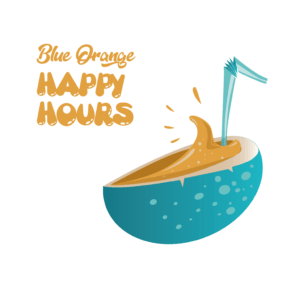 Happy Hours Blue Orange